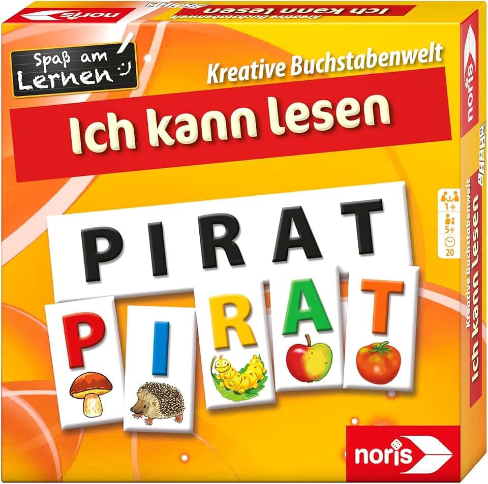 noris 608985767 - Ich kann lesen, Lernspiel