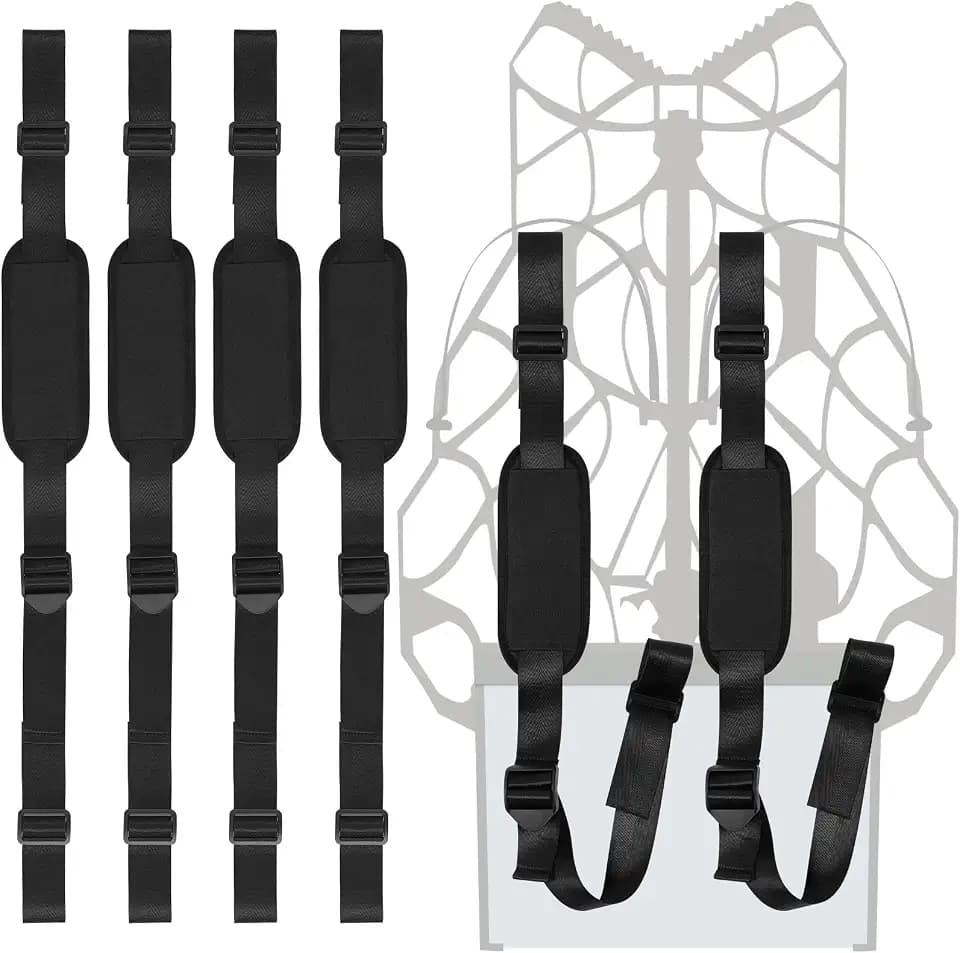 Knitgrip 4 Pcs Treestand Backpack Strap Carrying Shoulder Tree Stand Straps