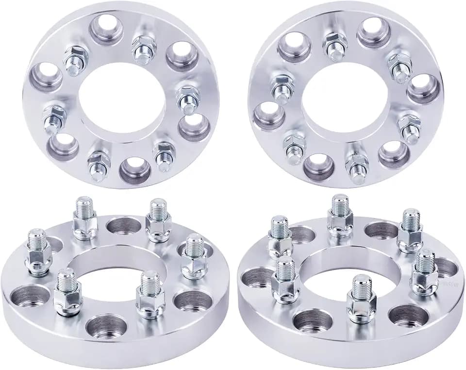 4pc 6x135 to 6x5.5 Adapters 1 Inch with 14x2 Studs 87.1mm Bore