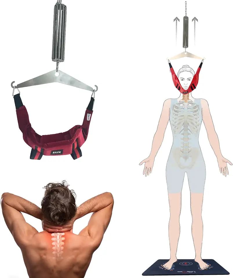 LittleMum Spring-Controlled Cervical Traction System for Home Use-Fabric