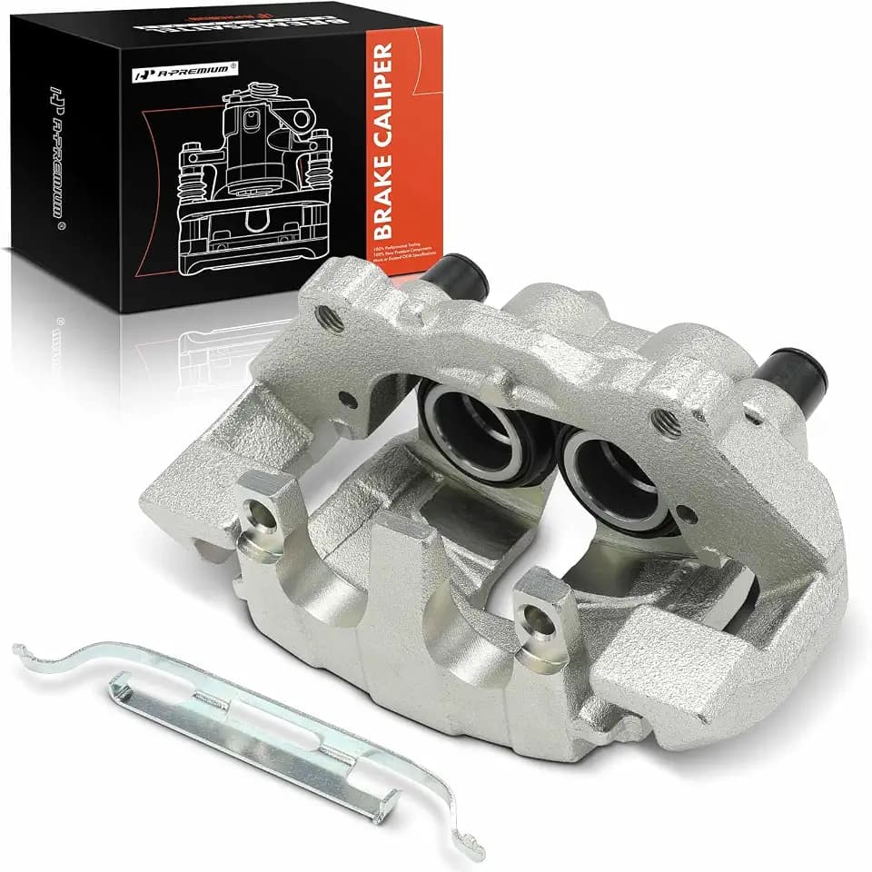 A-Premium Front Left Driver Disc Brake Caliper with Bracket