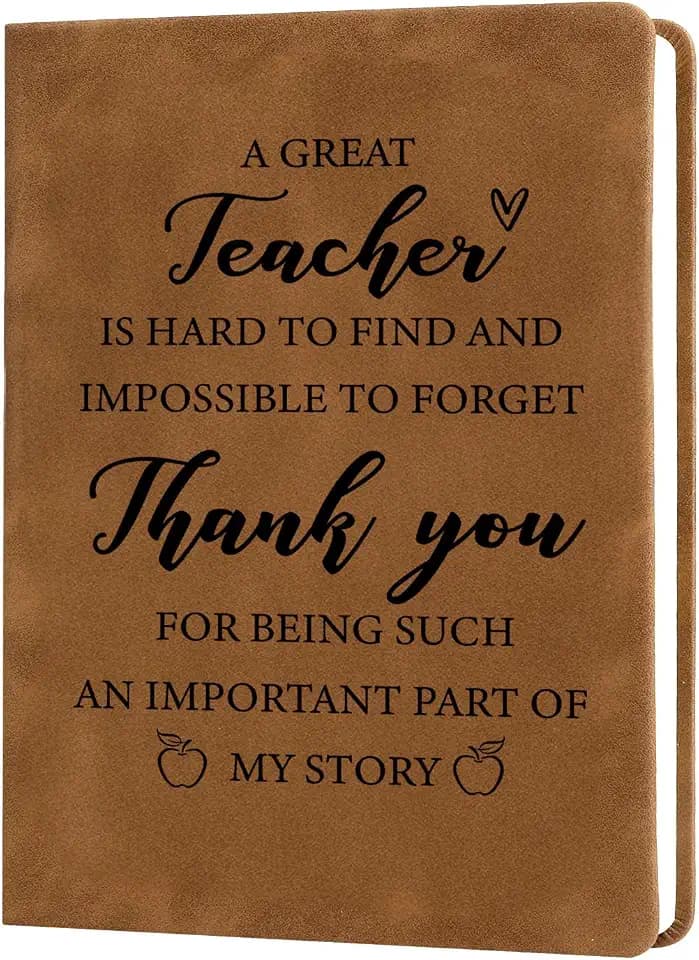 DTUIEUI Teachers Appreciation Gifts Christmas Stocking Stuffers Retirement Back To School Graduation End of Year Mothers Day Thanksgiving Easter Valentines Halloween Gifts Notebook for Teachers