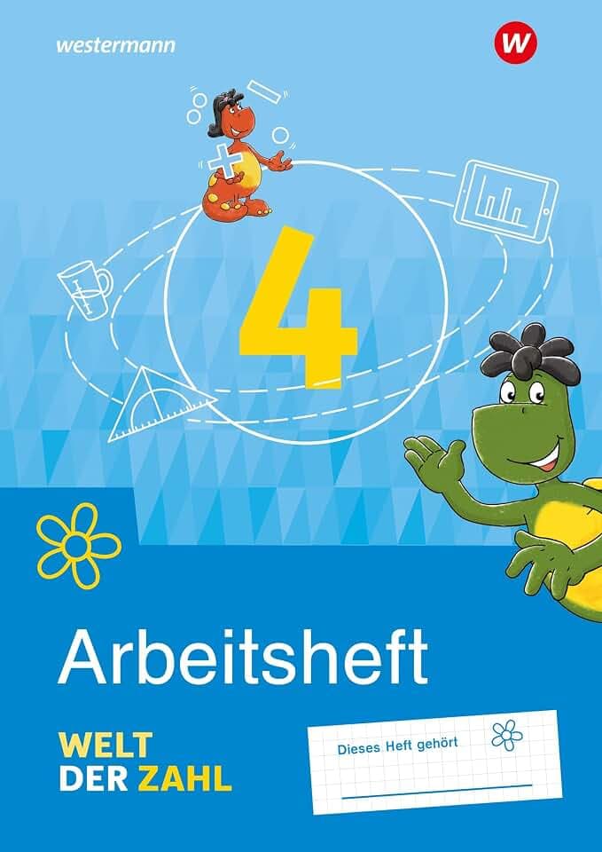 Welt der Zahl - Ausgabe 2022 für Berlin, Brandenburg, Mecklenburg-Vorpommern, Sachsen-Anhalt und Thüringen: Arbeitsheft 4