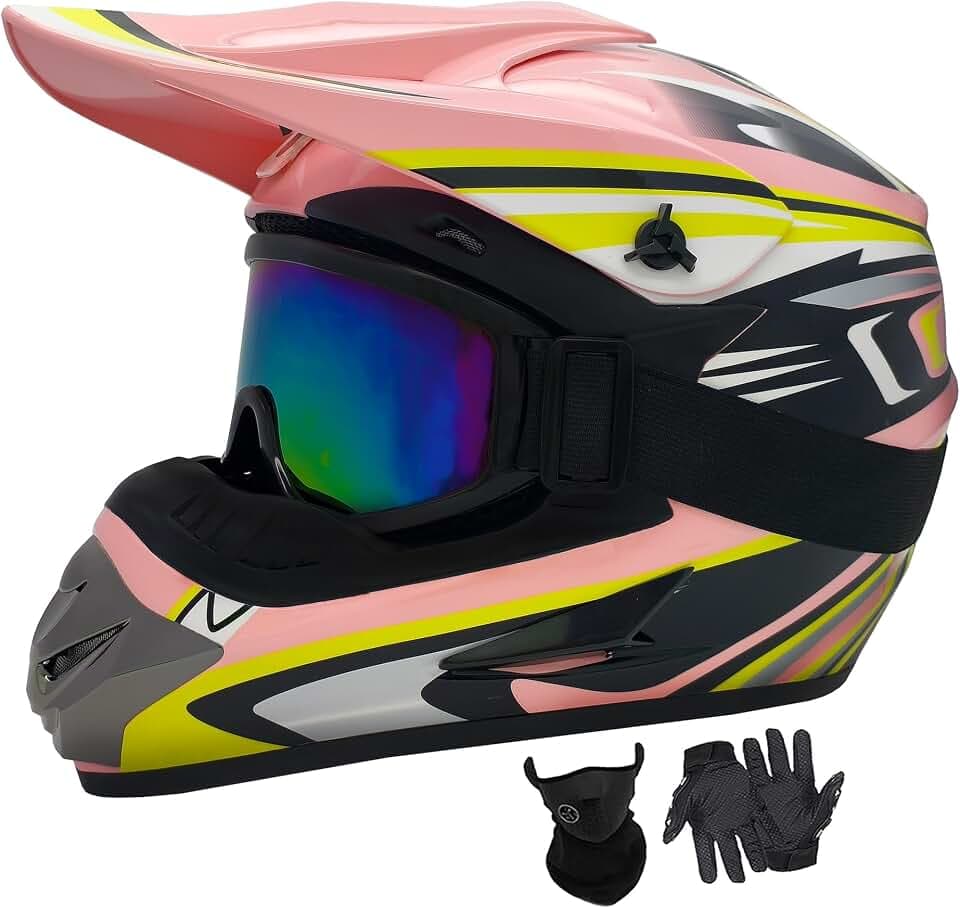 Youth Kids Dirt Bike Off-Road Motorcycle Helmets DOT Certified