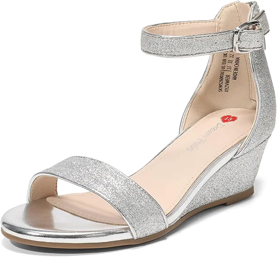 DREAM PAIRS Girls Wedge Platform Sandals