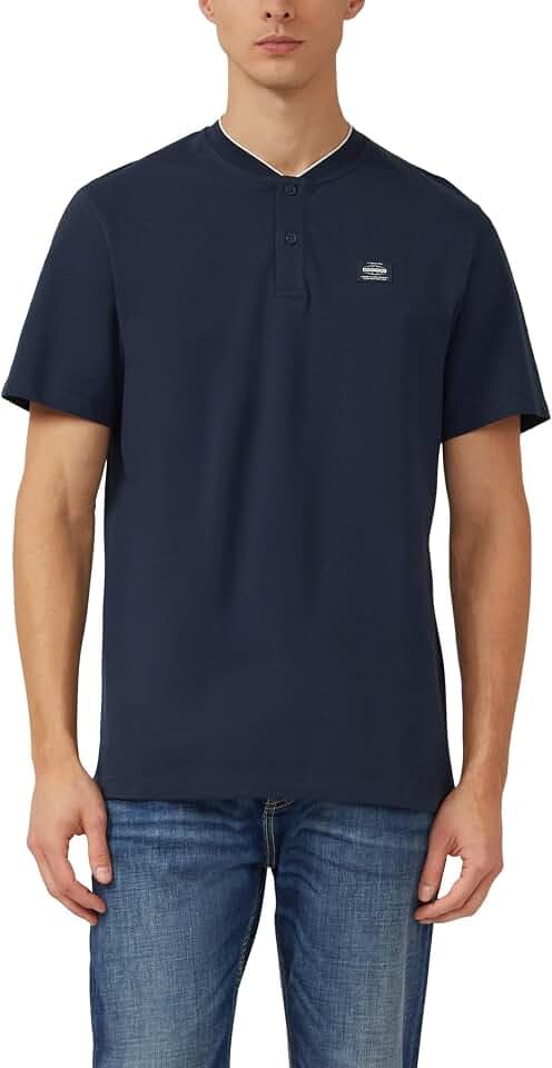 s.Oliver Elastisches Poloshirt mit Piqué-Struktur