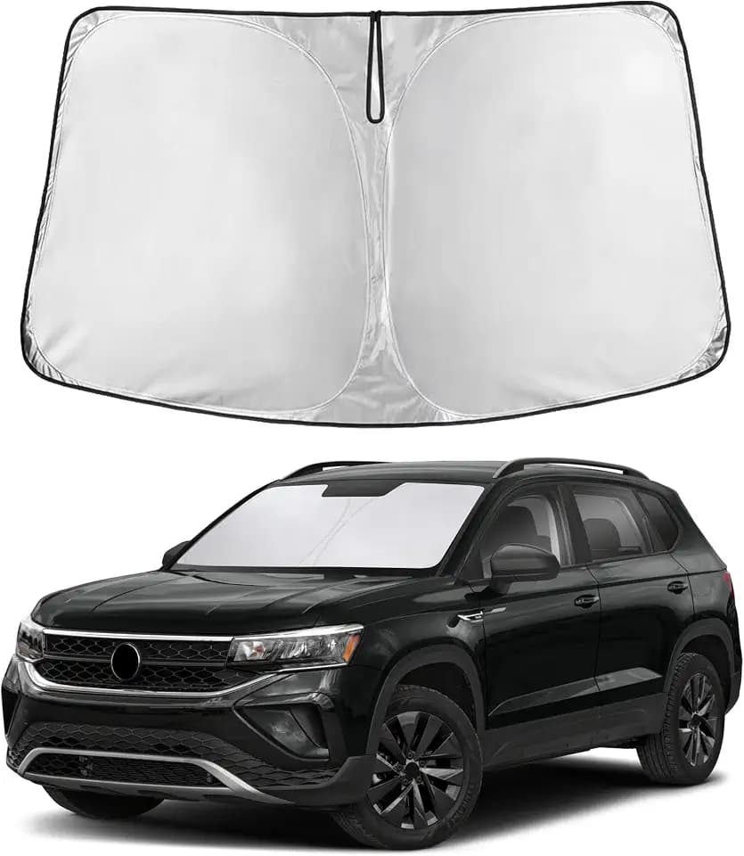 EcoNour Windshield Sunshade Compatible for Volkswagen VW Tiguan 2018-2026