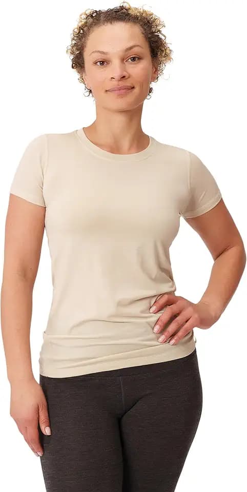 Woolly Women's 95% Merino Wool T-Shirt for Travel & Everyday, RWS Certified