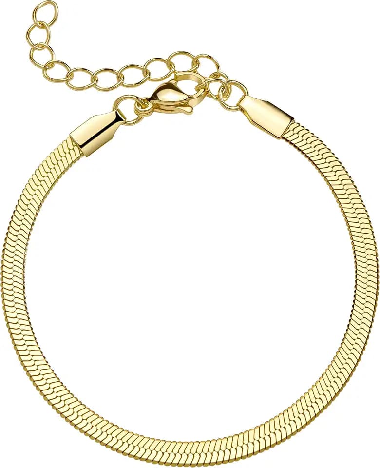 Extra Large Anklets for Women Waterproof, 14K Gold Plated Stack Anklets for Women Plus Size, 10"+2" Non Tarnish Large Ankle Bracelets for Women, Summer Big Ankles Set, Beach Bikini Vacation Jewelry