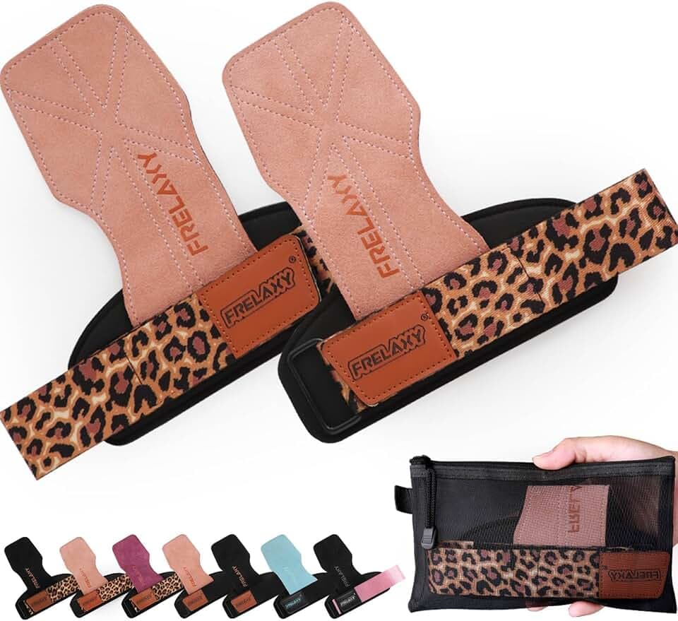 Frelaxy Lifting Wrist Straps for Women and Men, Weight Lifting Grips