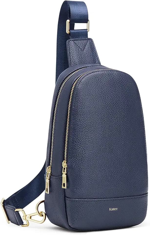 Kattee Leather Sling Crossbody Bag for Women with RFID