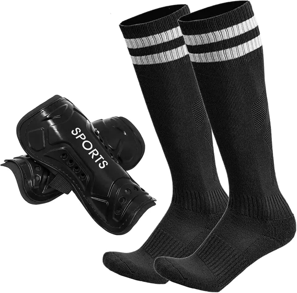 Soccer Shin Guards with Socks for Kids Youth