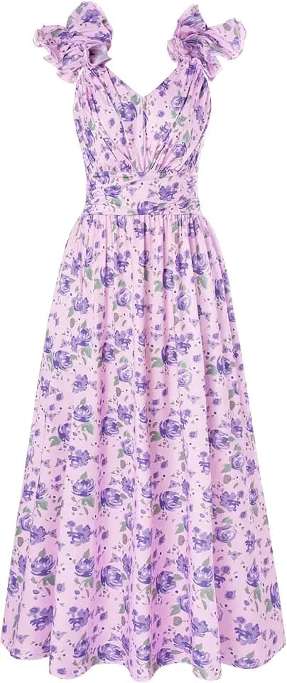 GRACE KARIN 2026 Women's Summer Floral Print Dress