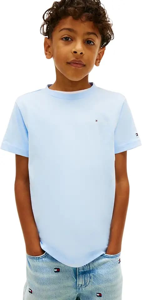 Tommy Hilfiger Unisex Kinder Mini Corp T-Shirt Ks0ks00661 T-Shirts (1er Pack)