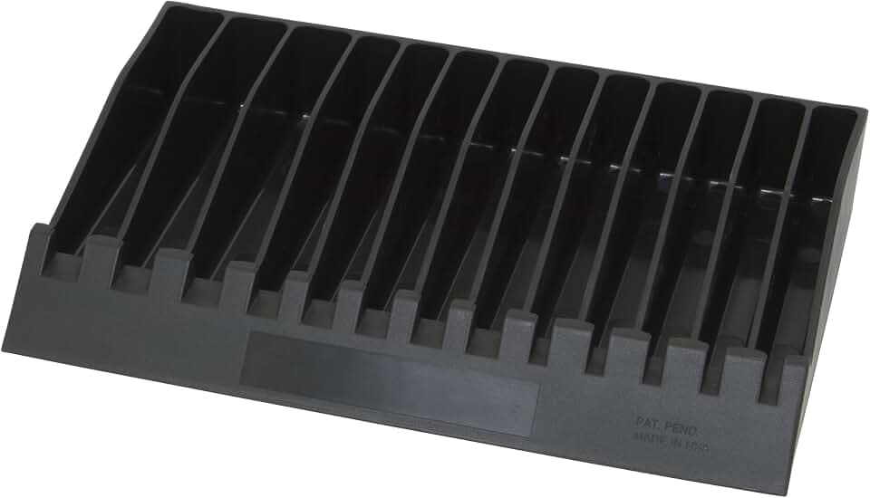 Lisle 40460 Pliers/Wrench Rack Black