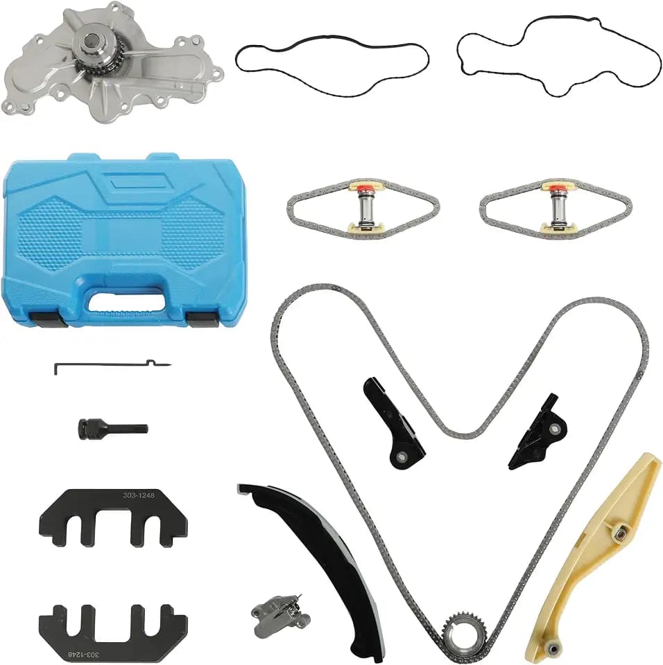 3.5L 3.7L V6 Timing Chain Kit Water Pump Timing Tool Kit BL3Z-6268-A AW6348