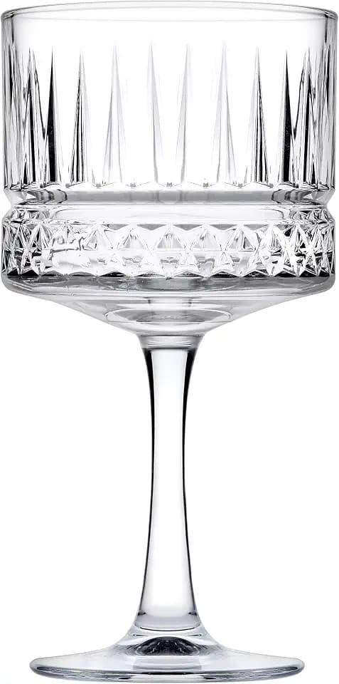 Elysia Cocktailglas mit 500cc, 4er-Set von Pasabahce - Hochwertige Kristallgläser für Cocktails und Drinks - Stilvolles Glaswaren-Set für die Bar oder Zuhause
