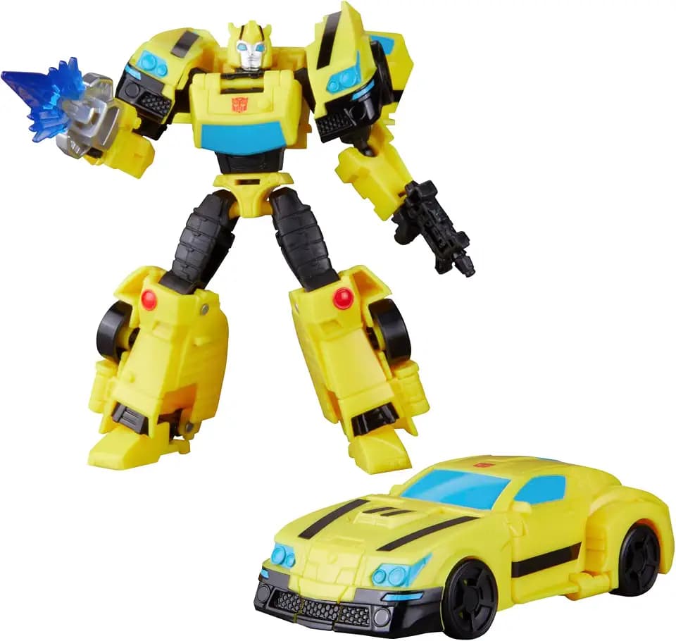Transformers Prime Changers Bumblebee Action-Figur, lässt Sich vom Roboterspielzeug in EIN Spielzeugauto verwandeln, ab 6 Jahren