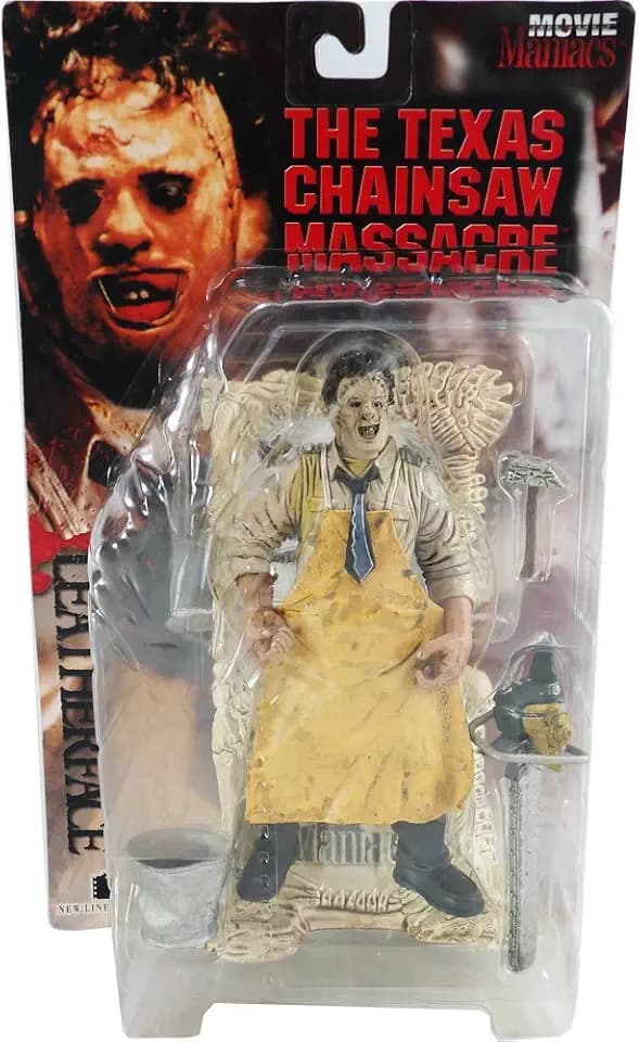 McFarlane Toys Movie Maniacs Series 1 Action Figure The Texas Chainsaw Massacre Leatherface
