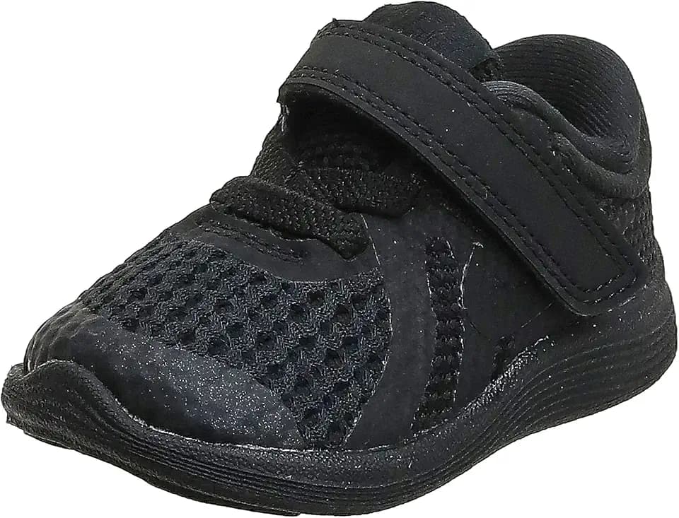 Nike Boy's Nike Revolution 4 (TDV) Shoe, Black/Black, 6C Regular US Toddler