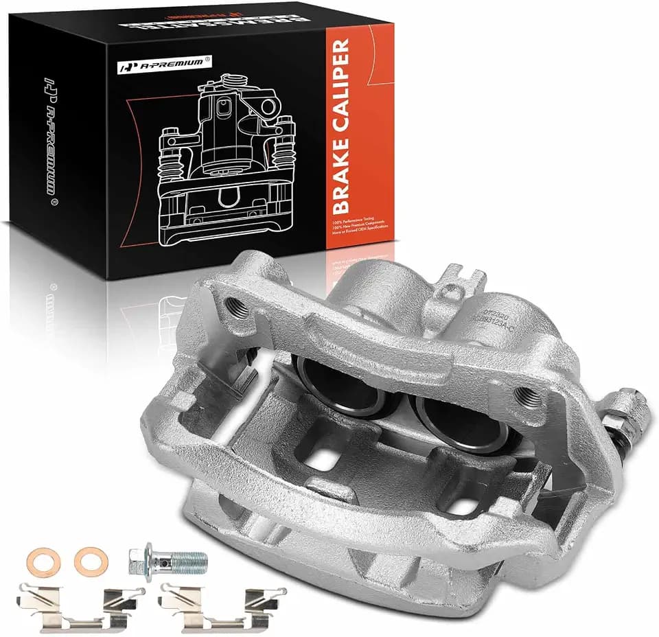 A-Premium Front Left Driver Disc Brake Caliper with Bracket