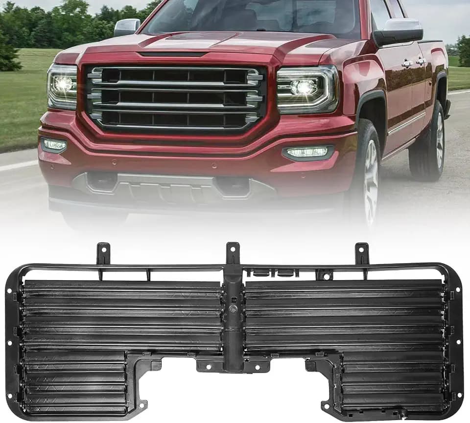 Grille Shutter (Without Motor) for Chevy Silverado 1500 2017-2019