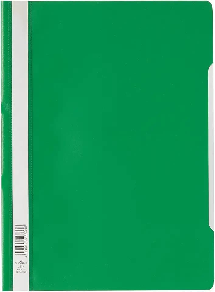 DURABLE Hunke & Jochheim Sichthefter A4 STANDARD, PP, 227 x 310 mm, grün