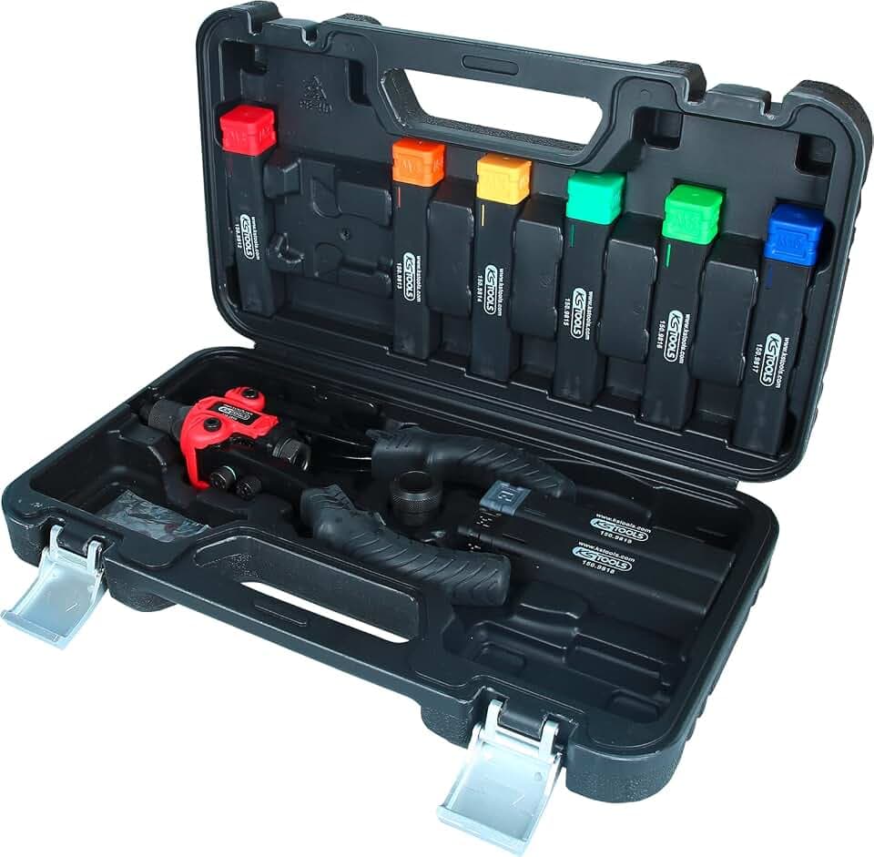 KS Tools 150.9805 3 in 1 Nietzangen-Satz, 15-tlg.