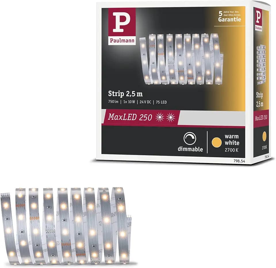 Paulmann MaxLED 250 Stripe 2,5m Warmweiß IP20 2700