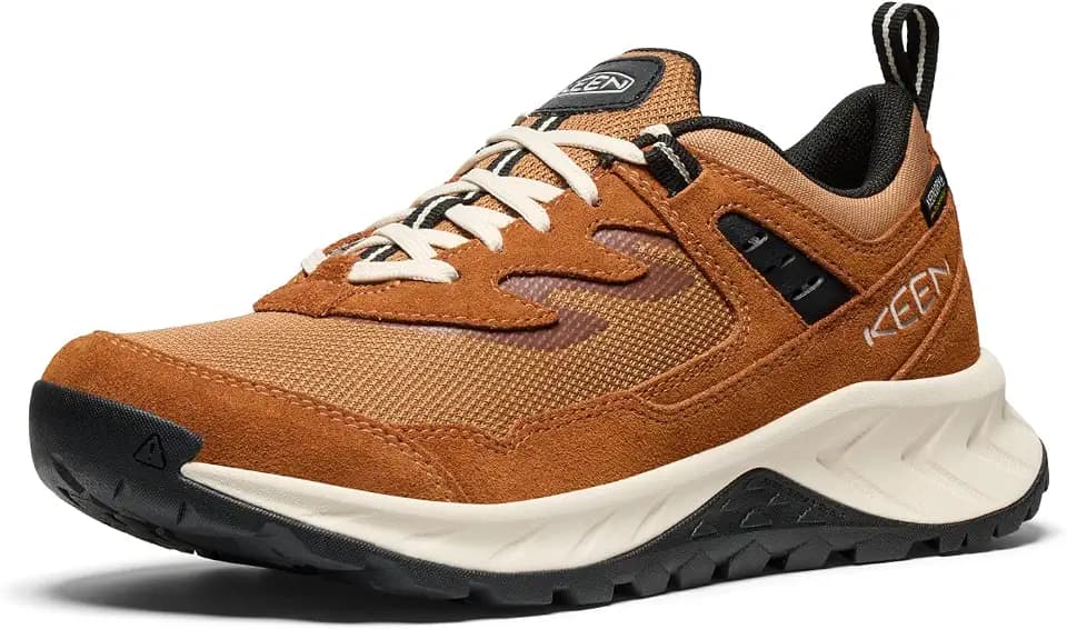KEEN Women's Hightrail Low Height Durable Lightweight Breathable Leather Waterproof Hiking Shoes