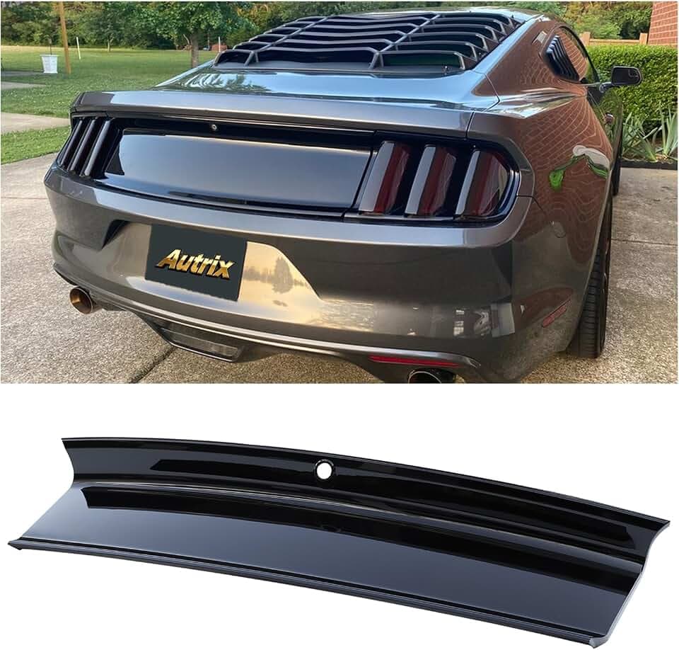 Trunk Decklid Panel Compatible with 2015-2023 Ford Mustang GT Models