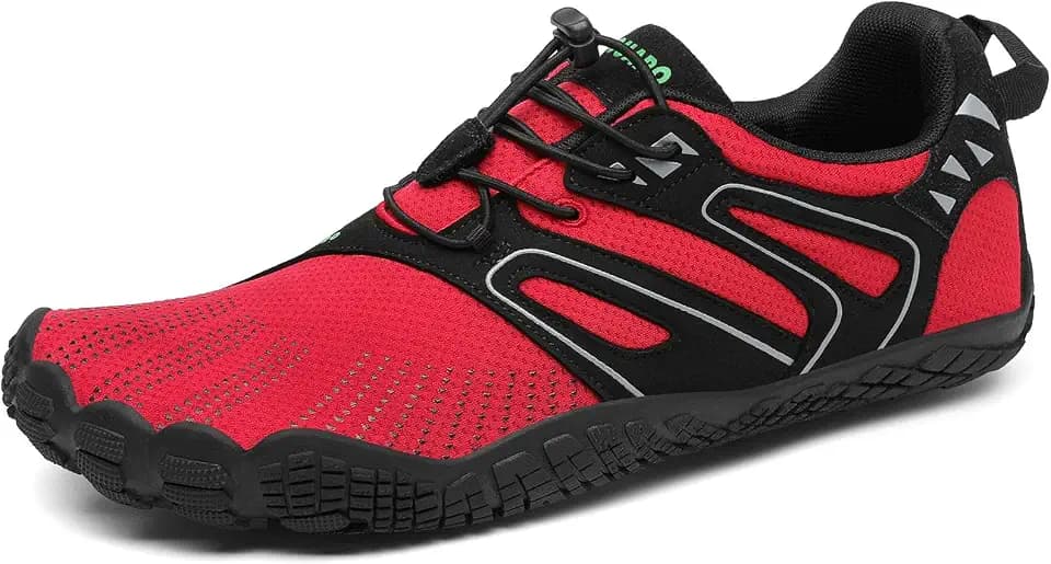 SAGUARO Womens Mens Barefoot Shoes Minimalist Trail Runner Wide Toe Box Zero Drop Outdoor Cross Training Shoe