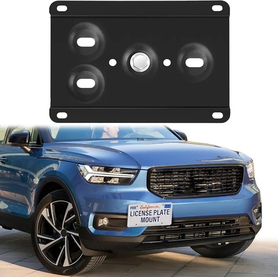 Front License Plate Bracket Fits Volvo XC90/EX90 2016-2025
