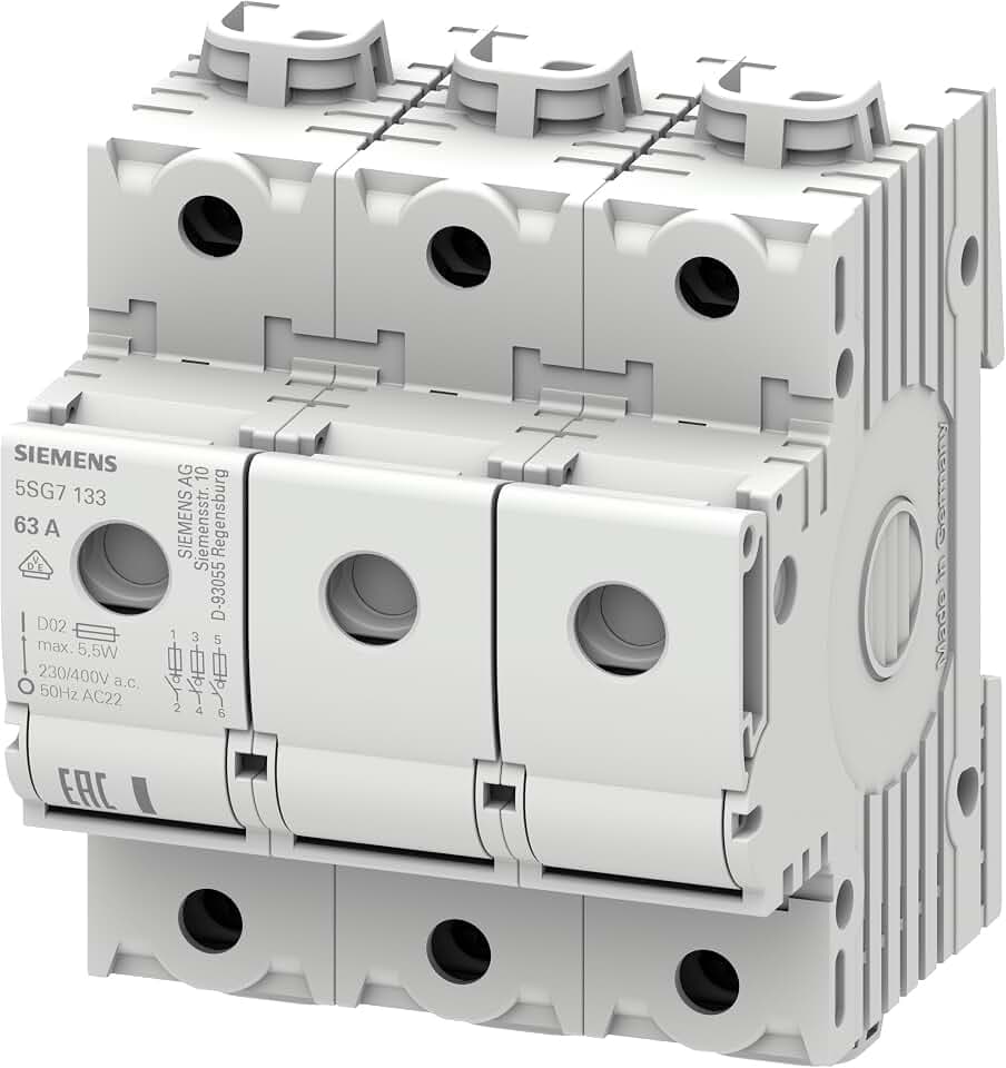 Siemens D-Sicherungshalter MINiseD 63A 400V ac 3-polig