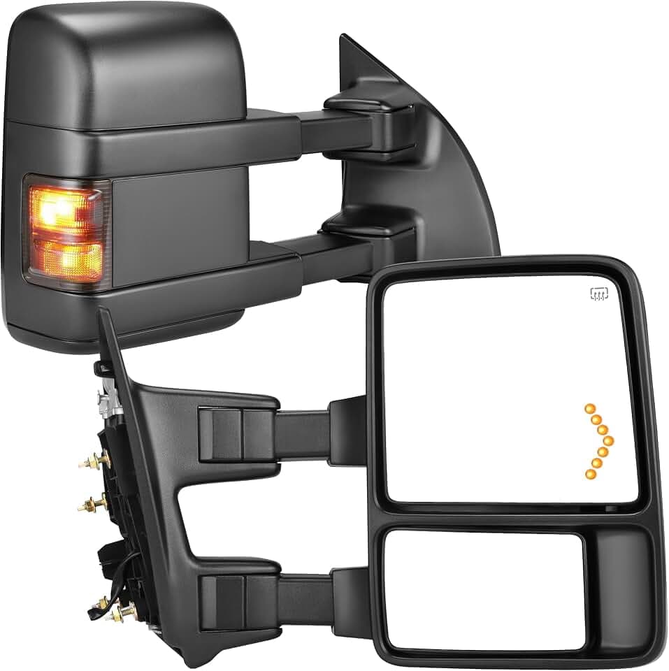 YITAMOTOR Towing Mirrors for 1999-2007 Ford F250 F350 F450 F550 Super Duty