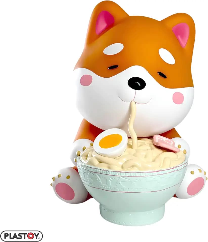 Plastoy Mogu Pets Figur Shiba Ramen - Kunststoff - 15 cm