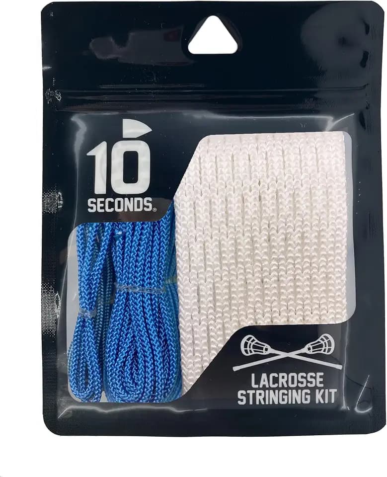 10 Seconds - Proline Lacrosse Stringing Kit Mesh, Weather-Resistant and Precision Stringing. Includes: Shooting String, Shooting Lace, Sidewall and Self-Tapping Screws
