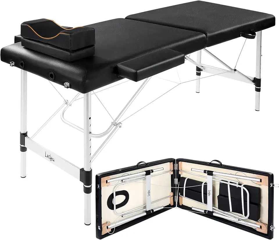Masajeo Lash Bed Eyelash Bed Portable for Lash Extensions