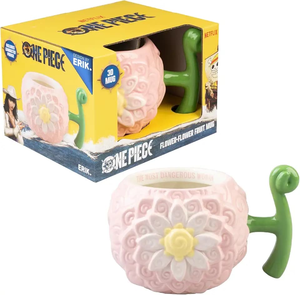 Grupo Erik 3D One Piece Manga Flora Frucht Tasse Kaffeebecher Kaffeetassen