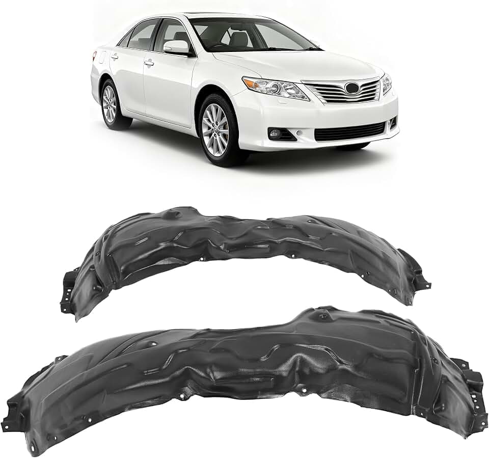 ALMULOO + Fender Liner Panel Compatible with 2007-2011 Camry