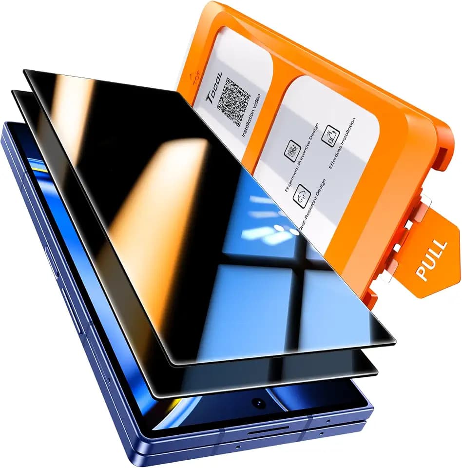 TOCOL for Samsung Galaxy Z Fold 7 Privacy Screen Protector