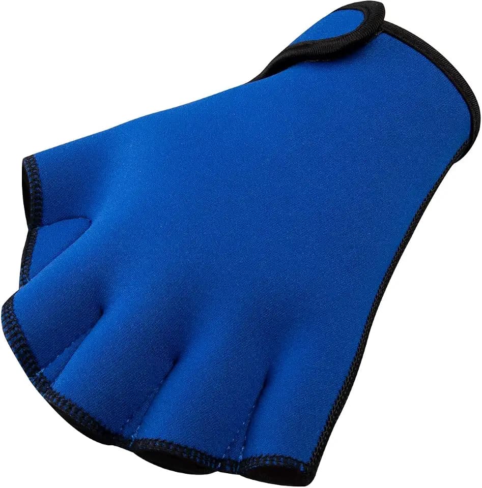 FitsT4 Sports Webbed Swim Gloves Water Resistance Aerobics Aqua Gloves
