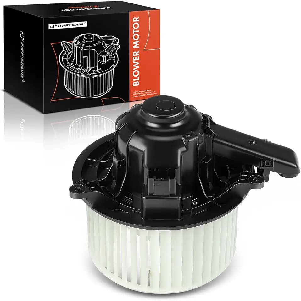 A-Premium Front HVAC Heater Blower Motor with Fan Cage