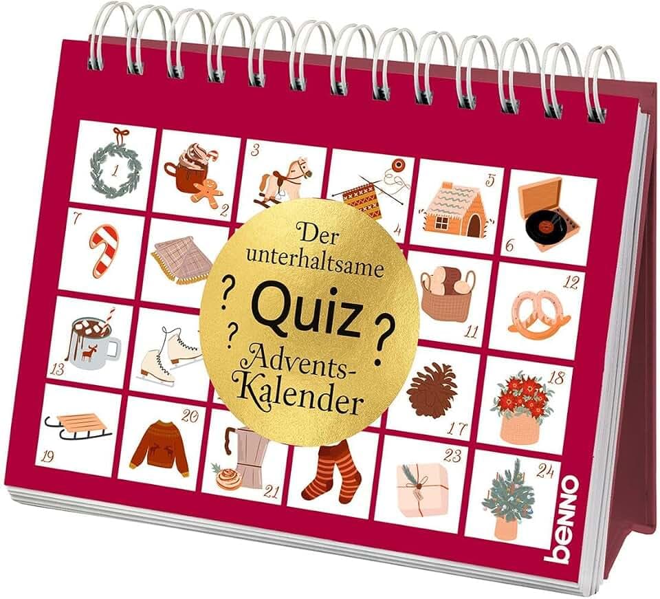 Der unterhaltsame Quiz-Adventskalender