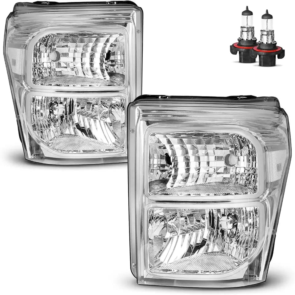 Headlights Halogen for 2011-2016 Ford F250 F350 F450 F550