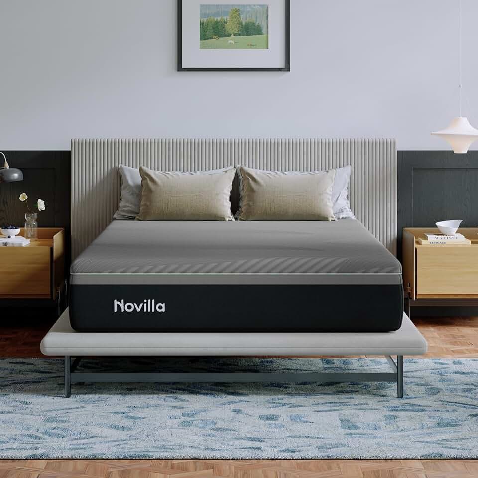 Novilla Airflow Matratze 90x200cm, 25cm Höhe, H3 mittelfest