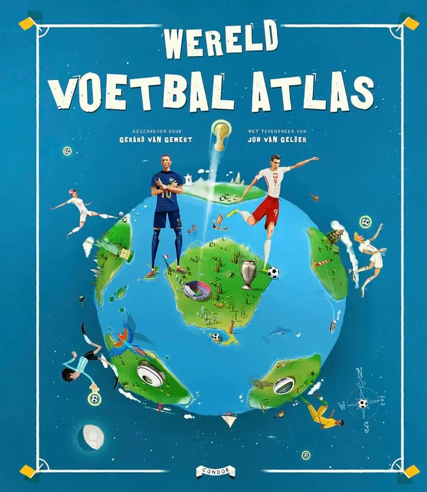 Wereld voetbal atlas