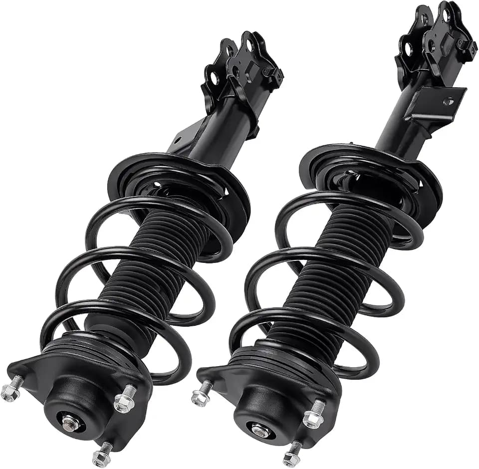 PHILTOP 2Pcs Front Strut Assembly for 2012-2014 Sonata 2.4L/2.0T