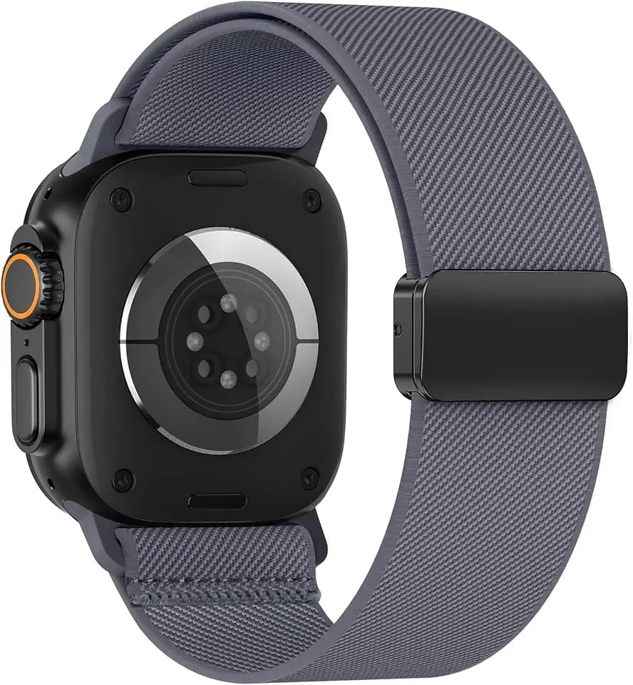 Nylon Stretchy Magnetic Band for Apple Watch Ultra 4/3/2/1 Bands Men Women