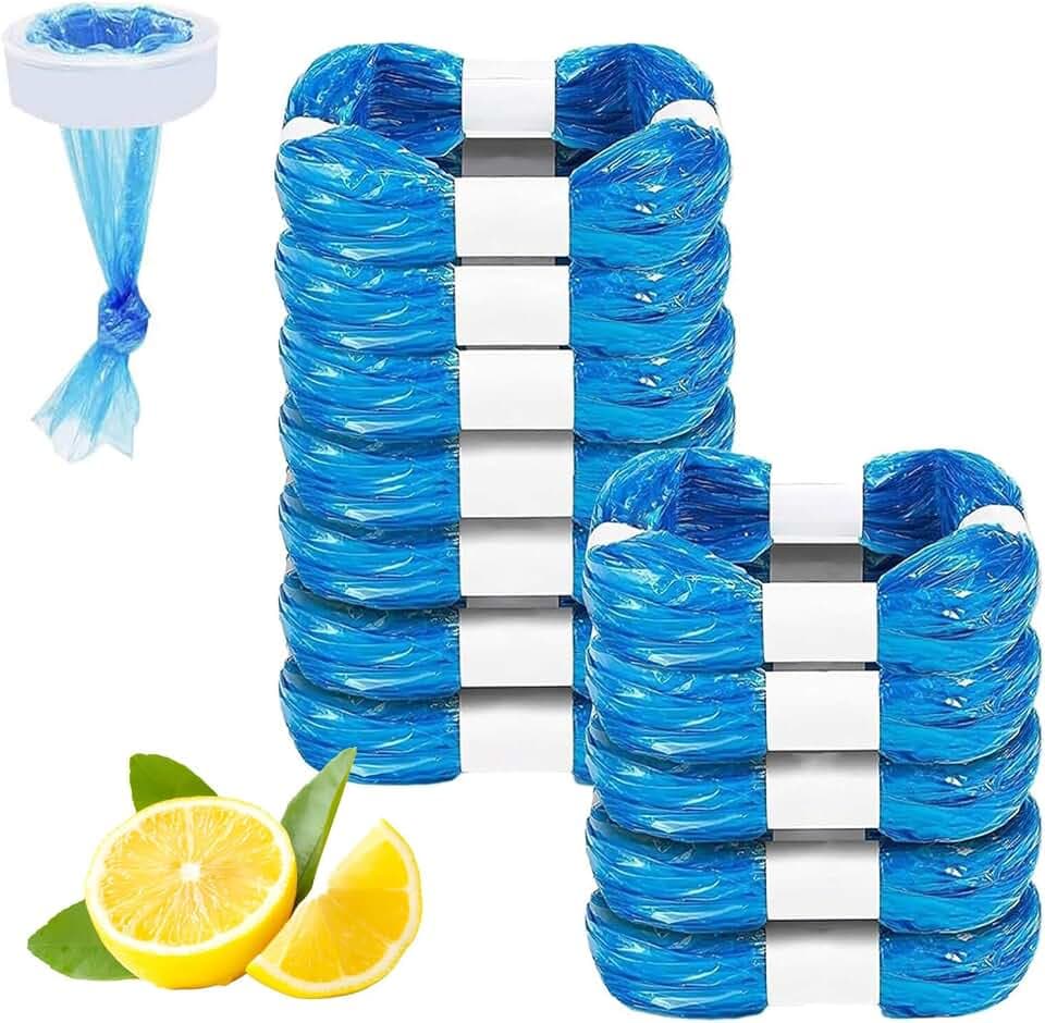 12 Stück Set Windeleimer Nachfüllfolie, 4,5m - Kompatibel mit Angelcare Nachfüllkassetten/Tommee Tippee Nachfüllkassette/Litter Locker Nachfüllkassette, Bis zu 320 Windeln pro Beutel